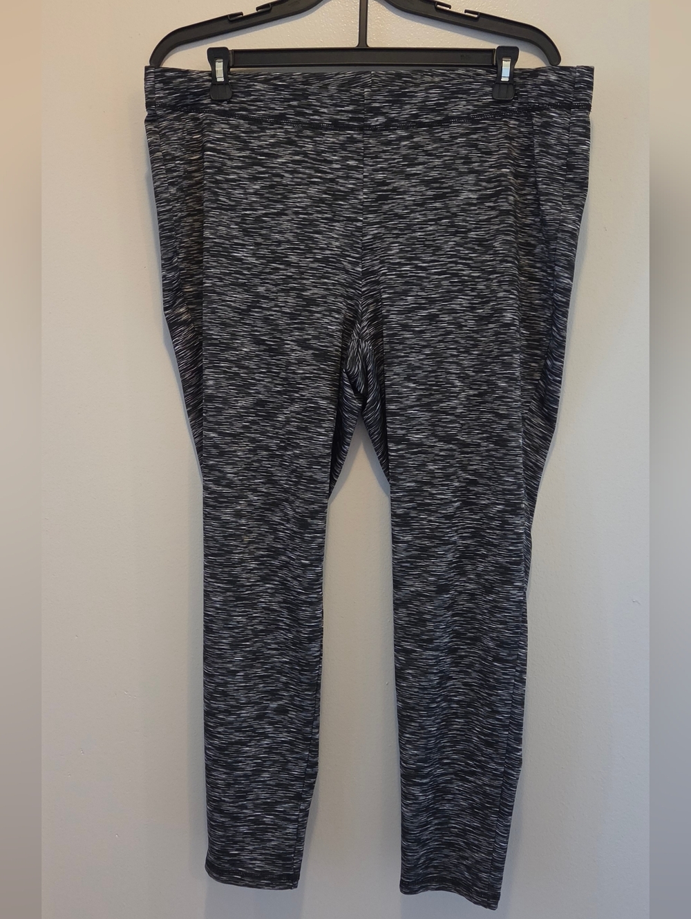 Gray Space-Dye Leggings
